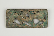 Openwork Plaque, Bronze, China