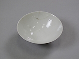 Bowl, Porcelain with underglaze incised decoration (Jingdezhen ware), China