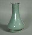 Vase, Stoneware with crackled blue glaze (Longquan ware), China