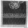 Section from Uncut Robe-Length, Silk, metallic thread; bordered with silk; lined with rayon(?), China