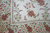 Shawl, Wool, silk, India