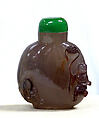 Snuff Bottle, Agate, China