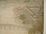 Panel with Landscape, Silk and metal thread tapestry (kesi) with ink and color, China