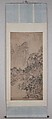 Landscape, Yun Shouping (Chinese, 1633–1690), Hanging scroll; ink and color on silk, China