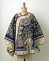 Coat, Silk, metal, China