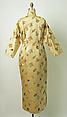 Cheongsam, Silk, metal, China