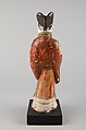 Statuette of Official, Earthenware (Cizhou ware), China