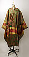 Robe, Silk, bast fiber, metal, Tibet