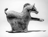 Belt Buckle in Shape of Horse, Bronze, Japan