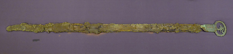 Sword, Iron with gilt bronze, Japan