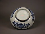 Large Dish with Cherry Blossoms, Porcelain painted with overglaze enamels (Nabeshima ware), Japan