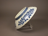 Large Dish with Cherry Blossoms, Porcelain painted with overglaze enamels (Nabeshima ware), Japan