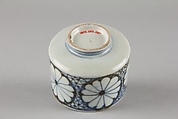 Soba cup, Porcelain painted with underglaze cobalt (Hizen ware), Japan