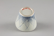 Soba cup, Porcelain with underglaze blue (Hizen ware), Japan