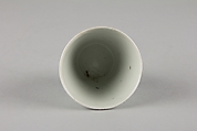 Soba cup, Porcelain with underglaze blue (Hizen ware), Japan