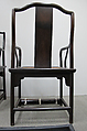 Armchair, Purple sandalwood (zitan), China