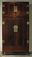 Wardrobe, Wood (Huanghuali/Dalbergia odoriferal); metal fittings, China