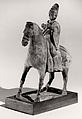 Official on Horseback, Earthenware with pigment, China