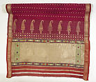 Sari, Silk, metallic thread, India