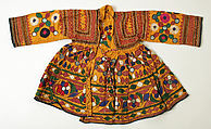 Ensemble, cotton, mirrors, India