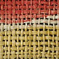 Kyōgen Overvest (kataginu) with Japanese Lobster, Resist-dyed and painted on plain weave hemp, Japan