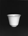 Cup, Peking white glass, China