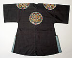 Coat, silk, metal, China