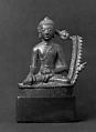 Seated Buddha, Bronze, India