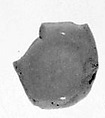 Fragment of a bowl, White porcelain (Dehua ware), China