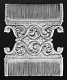Double-Sided Comb, Ivory, Sri Lanka