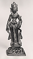 Standing Tara, the Buddhist Savioress, Bronze, Pakistan (Northwest Frontier Providence, Swat Valley)