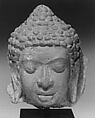 Head of a Buddha, Terracotta, Thailand