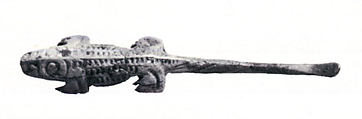 Ear Pick in the Shape of an Alligator, Bone, China