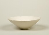 Bowl, Porcelain with ivory glaze (Ding ware type), China