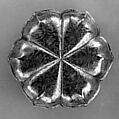 Six-lobed box, Silver, China