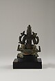 Seated Vishnu, Copper, India