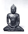 Buddha in Meditation Posture, Bronze, Sri Lanka