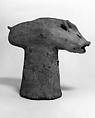 Haniwa Head of Boar, Haniwa pottery, Japan