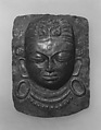 Processional Mask of Hindu Deity, Repoussé copper alloy, Nepal