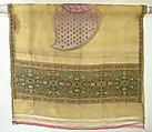 Sari, metal, silk, India