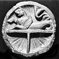 Dish with Mythical Winged Animal, Stone, Pakistan (ancient region of Gandhara)
