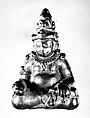 Figure of Kuvera, Silver, Indonesia