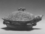 Hinged Box in the Form of a Tortoise, Bronze, Indonesia (Java)