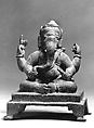 Seated Ganesha, Bronze, Indonesia