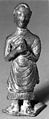 Standing Monk, Bronze, Pakistan (ancient region of Gandhara)