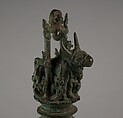 Bell with Bull with Chain, Bronze, Indonesia (Java)