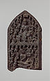 Panel of a Portable Shrine, Phyllitic schist, Pakistan (ancient region of Gandhara)