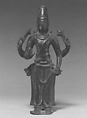 Standing Vishnu, Copper alloy, India (Tamil Nadu)