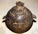 Covered Jar, Earthenware, China
