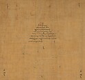Four Mandalas of the Guhyasamaja Cycle, Distemper and ink on cloth, Tibet